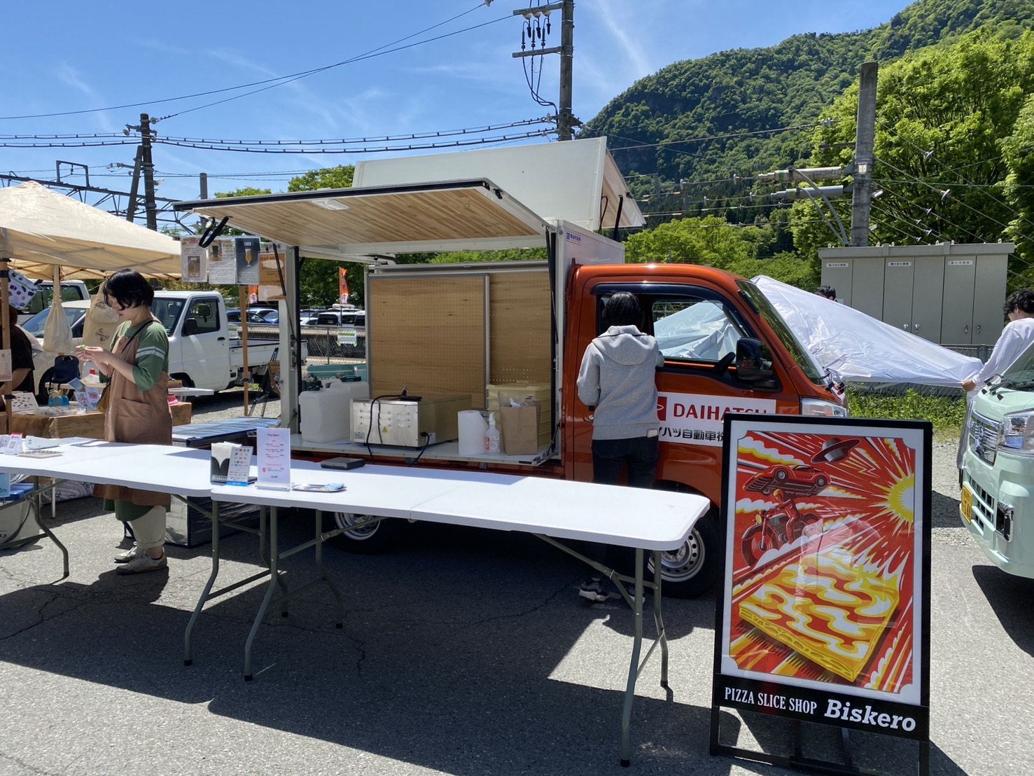 Nibako出店ブース外観